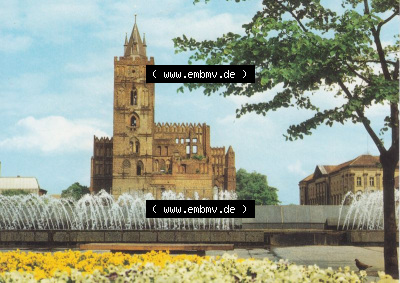 Ansichtskarte DDR Bezirk Frankfurt, Stadtkreis Frankfurt (Oder), Stadt Frankfurt (Oder): Kirche, Blick zur Marienkirche (1) Sammlung