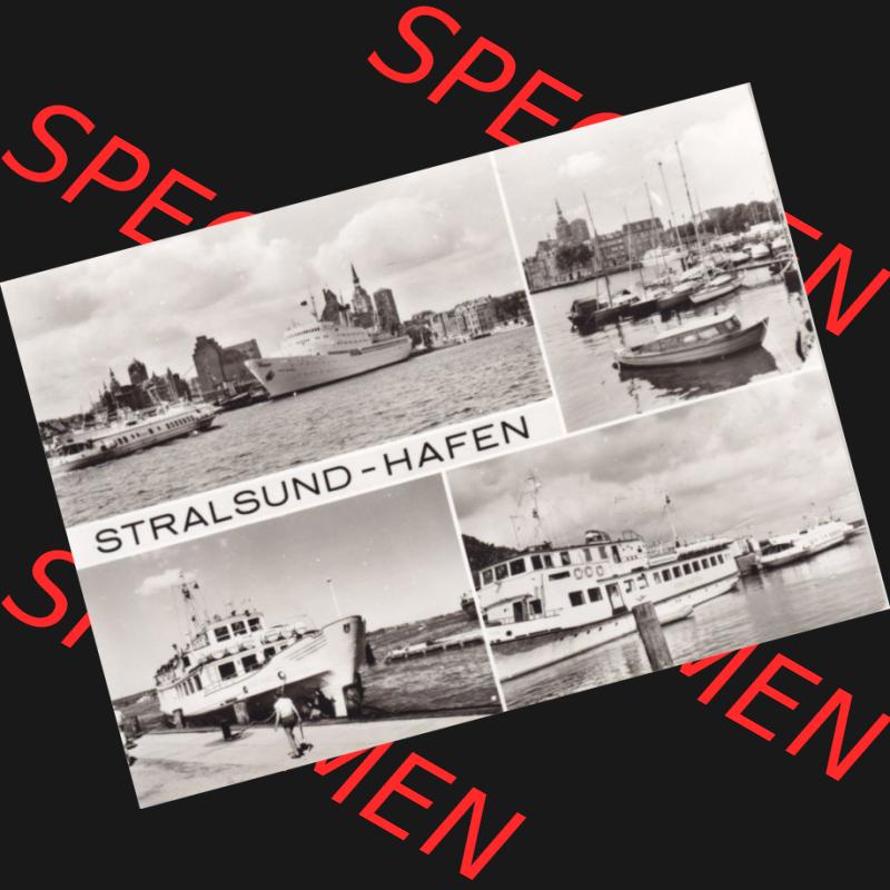 Ansichtskarte DDR Bezirk Rostock, Stadtkreis Stralsund, Hansestadt Stralsund: Bild und Heimat - Reichenbach VOGT (3) Sammlung