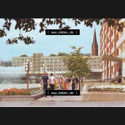Ansichtskarte DDR Bezirk Frankfurt, Stadtkreis Frankfurt (Oder), Stadt Frankfurt (Oder): Karl-Marx-Straße (1) Sammlung