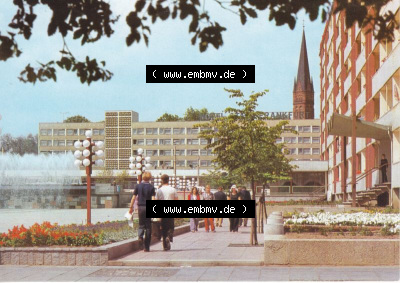 Ansichtskarte DDR Bezirk Frankfurt, Stadtkreis Frankfurt (Oder), Stadt Frankfurt (Oder): Karl-Marx-Straße (1) Sammlung