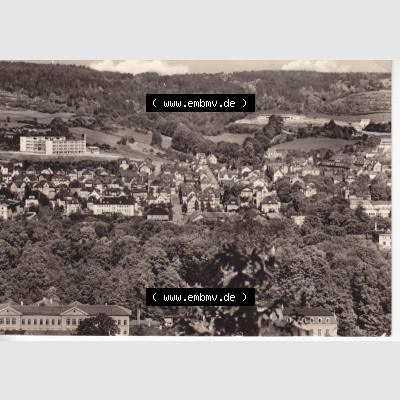 Ansichtskarte DDR Bezirk Suhl, Kreis Meiningen, Stadt Meiningen: 1970, Stadtansicht von Meiningen (1) Sammlung