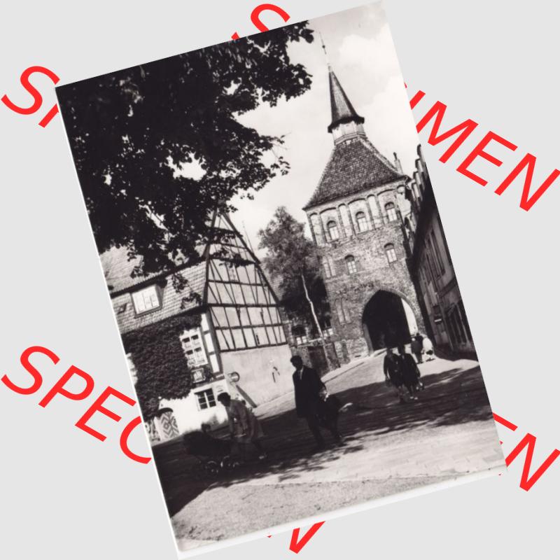 Ansichtskarte DDR Bezirk Rostock, Stadtkreis Stralsund, Hansestadt Stralsund: Das Küter Tor, Planet Verlag Berlin, ungelaufen, Hochformat (1) Sammlung
