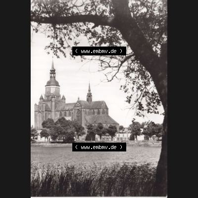 Ansichtskarte DDR Bezirk Rostock, Stadtkreis Stralsund, Hansestadt Stralsund: Bild und Heimat - Reichenbach VOGT (8) Sammlung