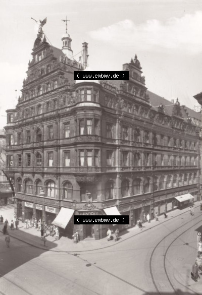 Ansichtskarte DDR Bezirk Dresden, Kreis Dresden, Stadt Dresden: Viktoriahaus, Prager Straße (1) Sammlung