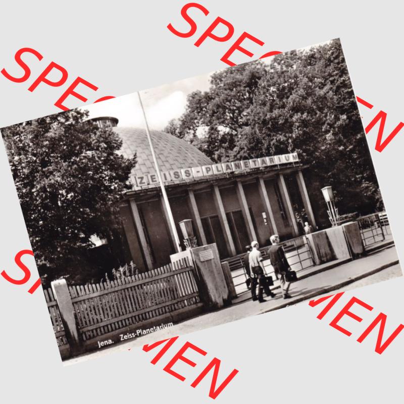 Ansichtskarte DDR Bezirk Gera, Stadtkreis Jena, Stadt Jena: Zeiss-Planetarium (1) Sammlung