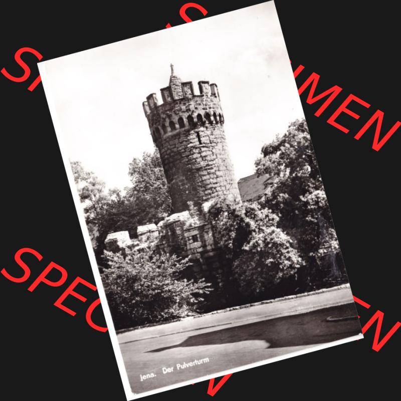 Ansichtskarte DDR Bezirk Gera, Stadtkreis Jena, Stadt Jena: Der Pulverturm (1) Sammlung
