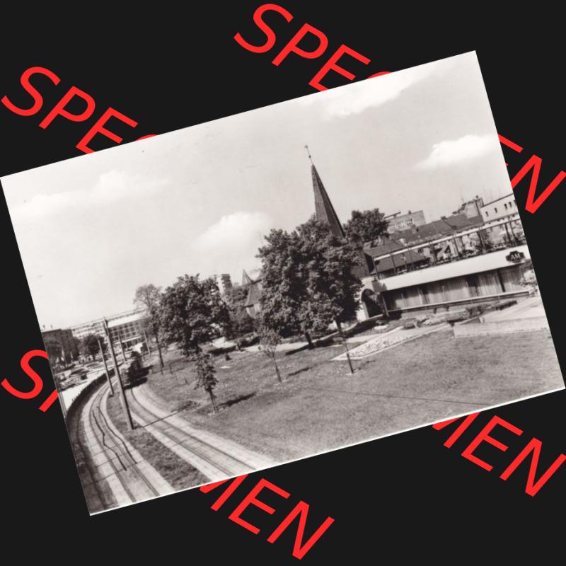 Ansichtskarte DDR Bezirk Cottbus, Kreis Cottbus, Stadt Cottbus: Stadtzentrum (1) Sammlung