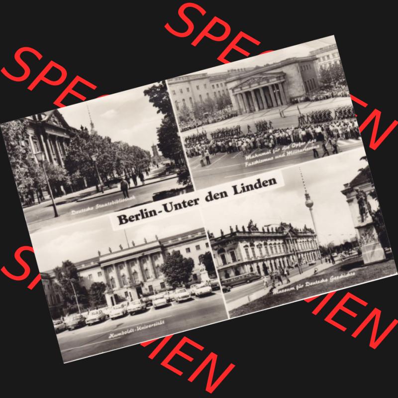 Ansichtskarte DDR Bezirk Berlin, Stadt Berlin-Mitte: Unter den Linden, Berlin Hauptstadt der DDR (1) Sammlung