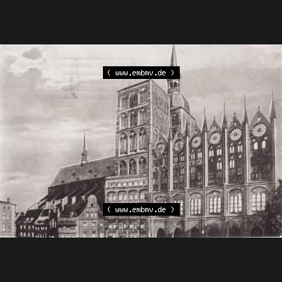 Ansichtskarte DDR Bezirk Rostock, Stadtkreis Stralsund, Hansestadt Stralsund: Bild und Heimat - Reichenbach VOGTL (6) Sammlung