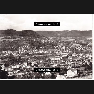 Ansichtskarte DDR Bezirk Gera, Stadtkreis Jena, Stadt Jena: Stadtansicht Jena (1) Sammlung