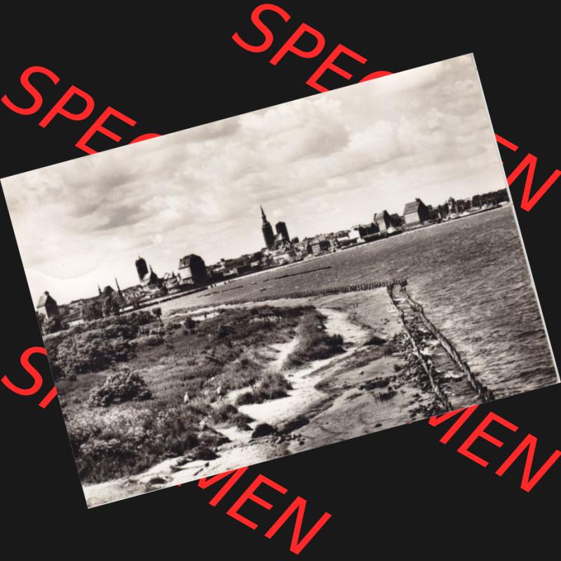 Ansichtskarte DDR Bezirk Rostock, Stadtkreis Stralsund, Hansestadt Stralsund: 1973, Stralsund, Einbildkarte, Planet Verlag Berlin, gelaufen (1) Sammlung