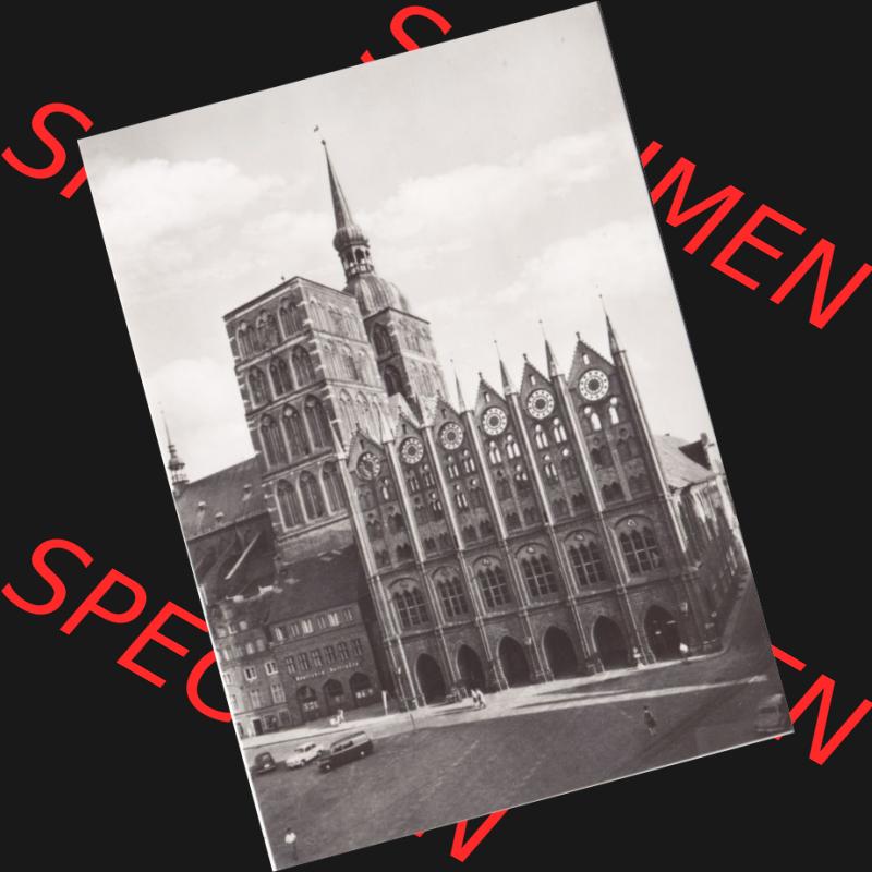 Ansichtskarte DDR Bezirk Rostock, Stadtkreis Stralsund, Hansestadt Stralsund: Bild und Heimat - Reichenbach VOGT (9) Sammlung