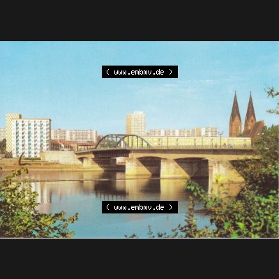 Ansichtskarte DDR Bezirk Frankfurt, Stadtkreis Frankfurt (Oder), Stadt Frankfurt (Oder): Brücke der Freundschaft (1) Sammlung
