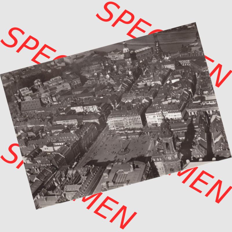 Ansichtskarte DDR Bezirk Dresden, Kreis Dresden, Stadt Dresden: Blick übern Altmarkt (1) Sammlung