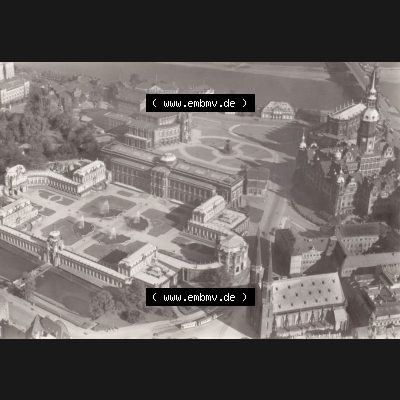 Ansichtskarte DDR Bezirk Dresden, Kreis Dresden, Stadt Dresden: Zwinger und Theaterplatz (1) Sammlung
