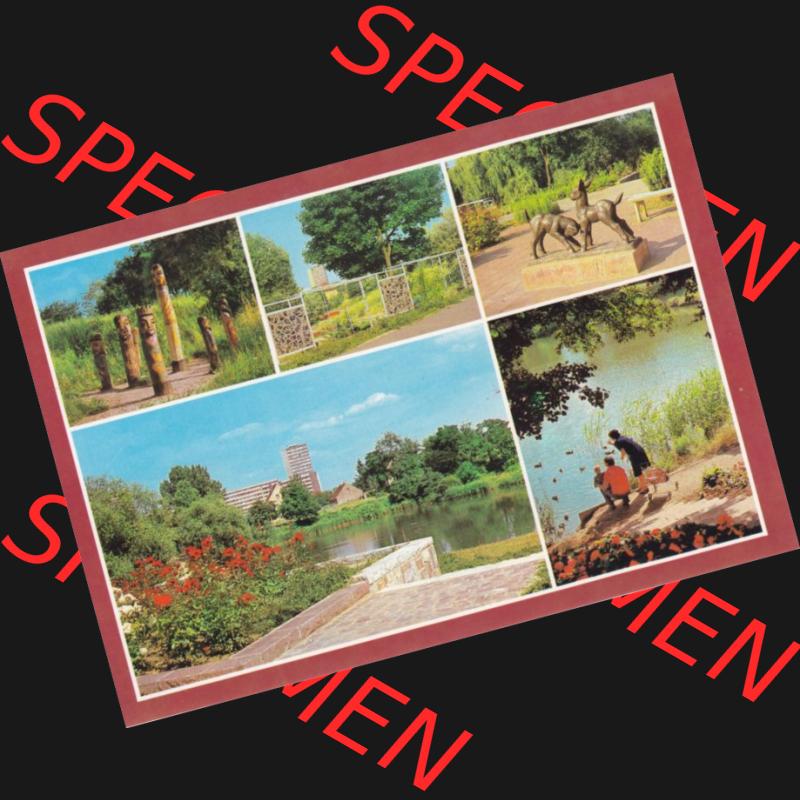 Ansichtskarte DDR Bezirk Frankfurt, Stadtkreis Frankfurt (Oder), Stadt Frankfurt (Oder): Botanischer Garten (1) Sammlung