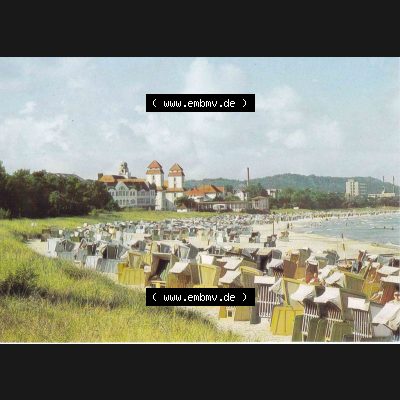 Ansichtskarte DDR Bezirk Rostock, Allgemein DDR, Ostseebad Binz Rügen Reichenbach 300951-89 1989 (1) Sammlung