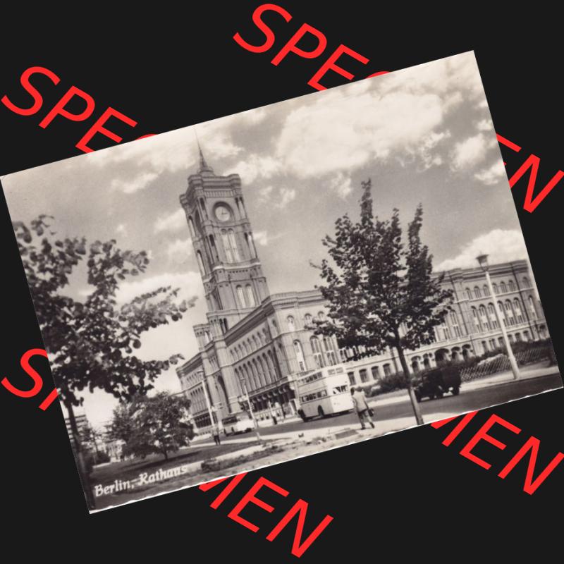 Ansichtskarte DDR Bezirk Berlin, Stadt Berlin: 196x, Rathaus (1) Sammlung