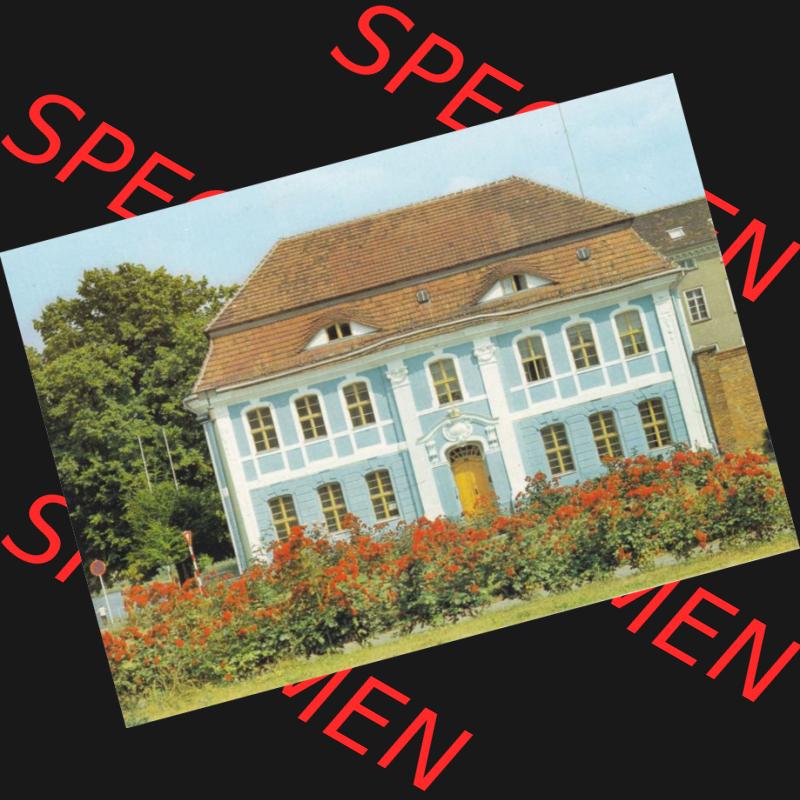 Ansichtskarte DDR Bezirk Frankfurt, Stadtkreis Frankfurt (Oder), Stadt Frankfurt (Oder): Kleinst-Gedenkstätte und Forschungsstätte (1) Sammlung