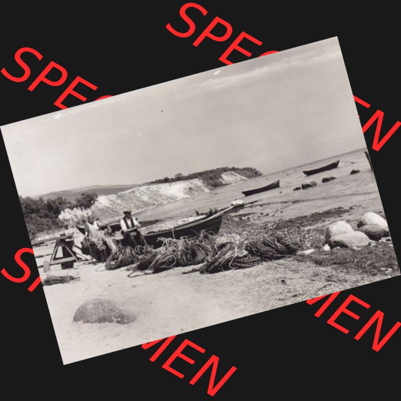 Ansichtskarte DDR Bezirk Rostock, Kreis Rügen, Ostseebad Göhren: Am Fischerstrand. Ansichtskarte bzw. Postkarte aus DDR-Zeiten der Deutschen Demokratischen Republik... Sammlung