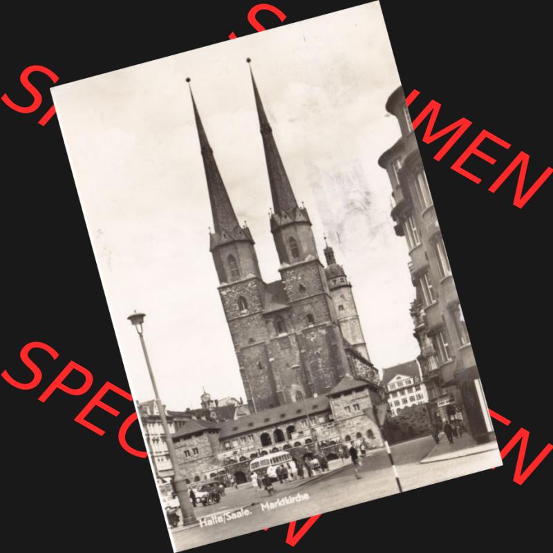Ansichtskarte DDR Bezirk Halle, Stadtkreis Halle, Stadt Halle: Marktkirche (1) Sammlung