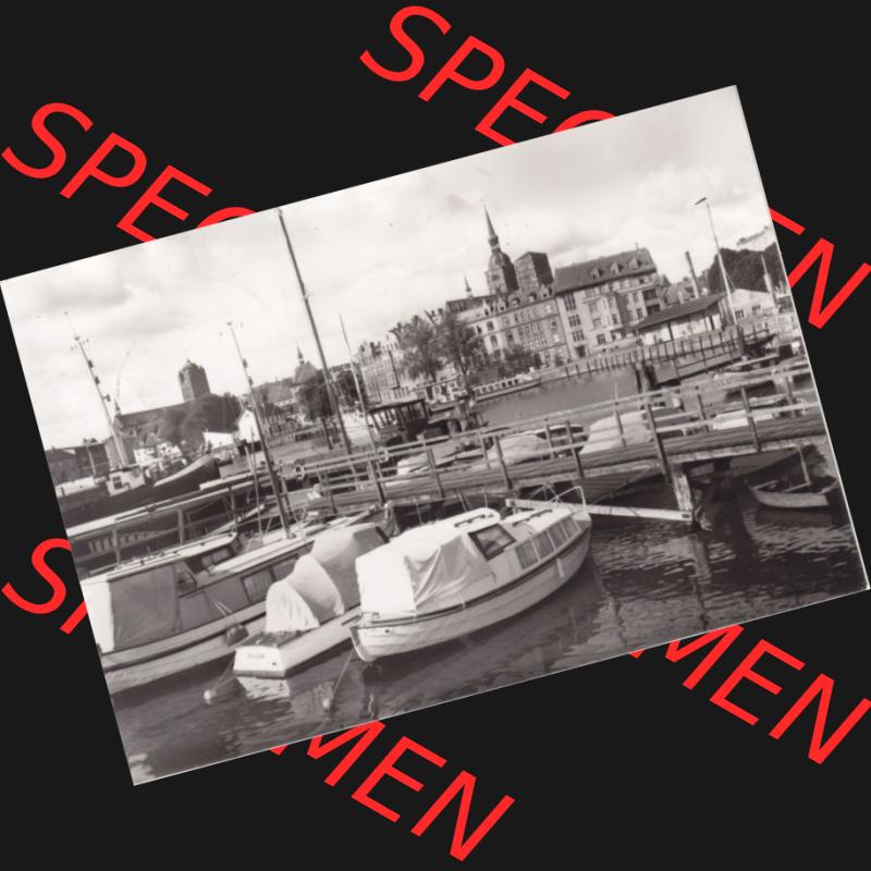Ansichtskarte DDR Bezirk Rostock, Stadtkreis Stralsund, Hansestadt Stralsund: Hafen, Einbildkarte, Planet Verlag Berlin (1) Sammlung