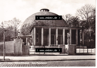Ansichtskarte DDR Bezirk Gera, Stadtkreis Jena, Stadt Jena: Zeiss-Planetarium Jena Universitätsstadt (1) Sammlung