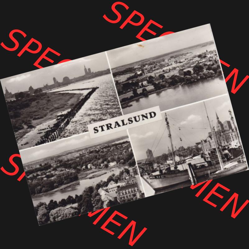 Ansichtskarte DDR Bezirk Rostock, Stadtkreis Stralsund, Hansestadt Stralsund: Mehrbildkarte, Planet Verlag Berlin (1) Sammlung