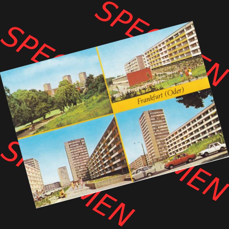 Ansichtskarte DDR Bezirk Frankfurt, Stadtkreis Frankfurt (Oder), Stadt Frankfurt (Oder): Lienau-Teich im Botanischen Garten (1) Sammlung