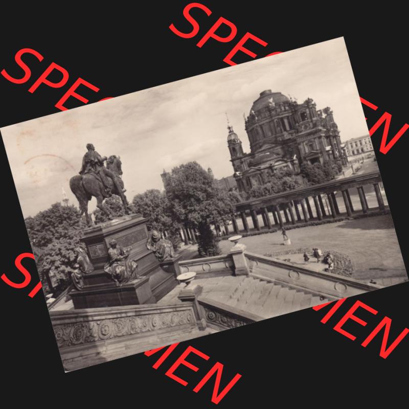 Ansichtskarte DDR Bezirk Berlin, Stadt Berlin: 1968, Dom, Hauptstadt der Deutschen Demokratischen Republik (1) Sammlung