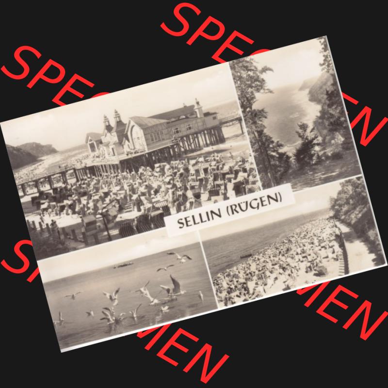 Ansichtskarte DDR Bezirk Rostock, Kreis Rügen, Ostseebad Sellin: Planet-Verlag Berlin Sellin (Rügen) (1) Sammlung