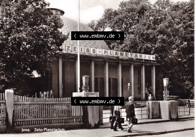 Ansichtskarte DDR Bezirk Gera, Stadtkreis Jena, Stadt Jena: Zeiss-Planetarium (1) Sammlung
