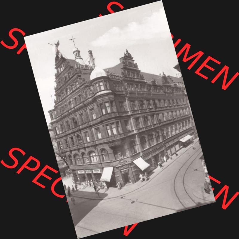 Ansichtskarte DDR Bezirk Dresden, Kreis Dresden, Stadt Dresden: Viktoriahaus, Prager Straße (1) Sammlung