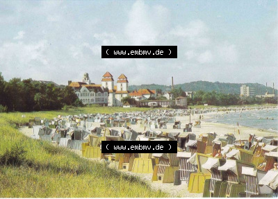 Ansichtskarte DDR Bezirk Rostock, Allgemein DDR, Ostseebad Binz Rügen Reichenbach 300951 (Stück 89) 1989 (1) Sammlung