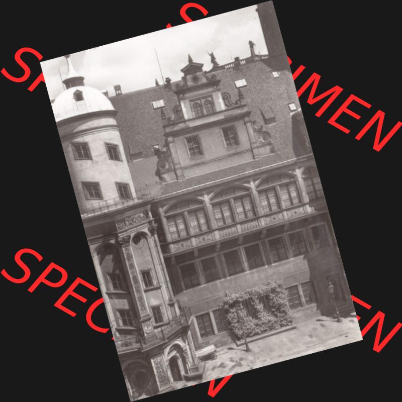Ansichtskarte DDR Bezirk Dresden, Kreis Dresden, Stadt Dresden: Ehem. königl. Residenzschloß, Großer Hof (1) Sammlung