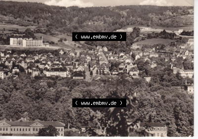Ansichtskarte DDR Bezirk Suhl, Kreis Meiningen, Stadt Meiningen: 1970, Stadtansicht von Meiningen (1) Sammlung