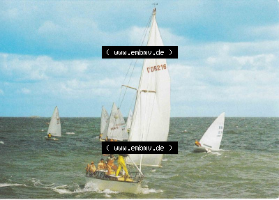 Ansichtskarte DDR Bezirk Rostock, Allgemein DDR, Internationales Ostseeregatten, Rostock Reichenbach 300951 (Stück 89), 1989... Sammlung