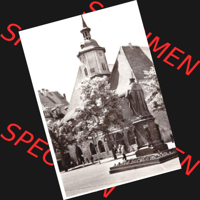 Ansichtskarte DDR Bezirk Gera, Stadtkreis Jena, Stadt Jena: Rathaus von Jena (1) Sammlung