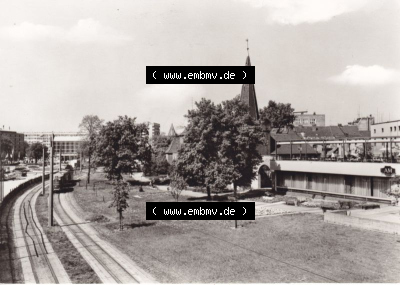 Ansichtskarte DDR Bezirk Cottbus, Kreis Cottbus, Stadt Cottbus: Stadtzentrum (1) Sammlung