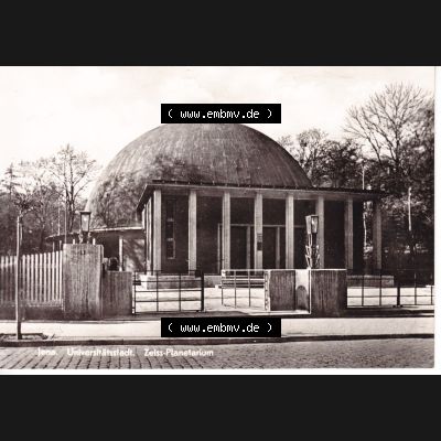 Ansichtskarte DDR Bezirk Gera, Stadtkreis Jena, Stadt Jena: Zeiss-Planetarium Jena Universitätsstadt (1) Sammlung