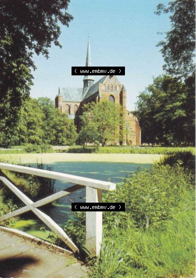 Ansichtskarte DDR Bezirk Rostock, Allgemein DDR, Bad Doberan Münster 300951 (Stück 89), 1989, Reichenbach (1) Sammlung