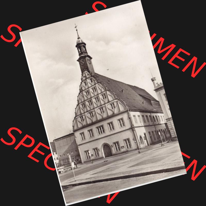 Ansichtskarte Bezirk Karl-Marx-Stadt, Landkreis Zwickau-Land, Stadt Zwickau der DDR Gewandhaus. DDR Postkarte aus privater Sammlung-Konvolut an gelaufenen Ansichtskarten aus Zwickau... Sammlung