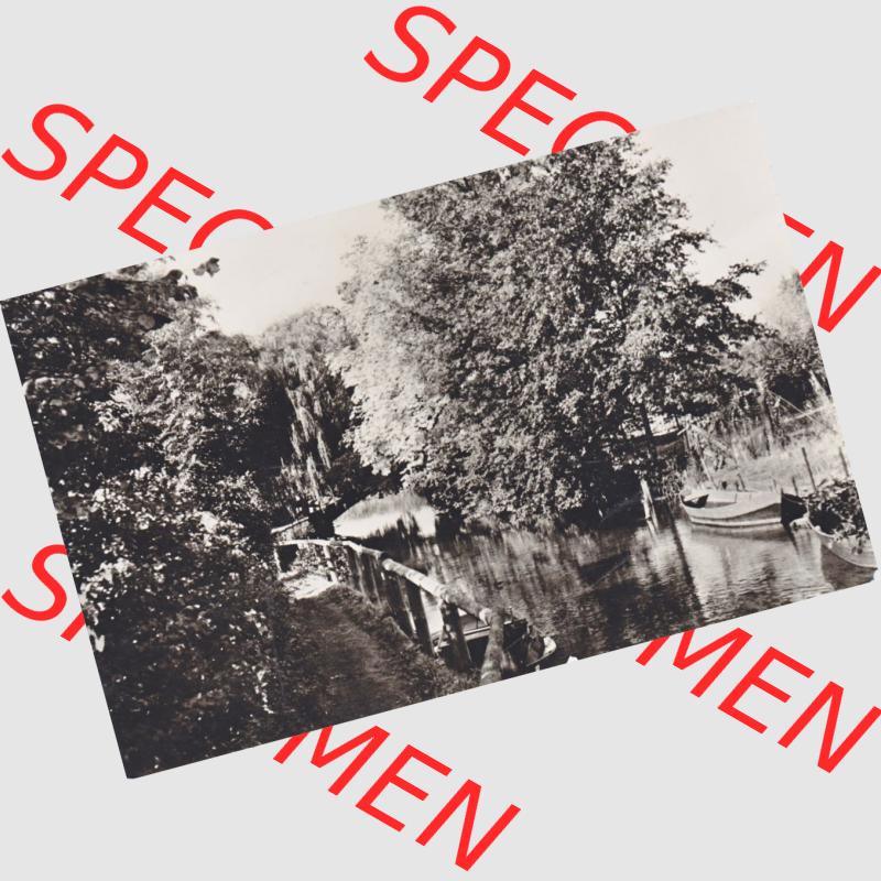 Ansichtskarte Bezirk Neubrandenburg, Kreis Templin, Stadt Lychen in der DDR, Bezirk Neubrandenburg Lychen Mühlenbach. Ansichtskarte bzw. Postkarte aus DDR-Zeiten Bezirk... Sammlung