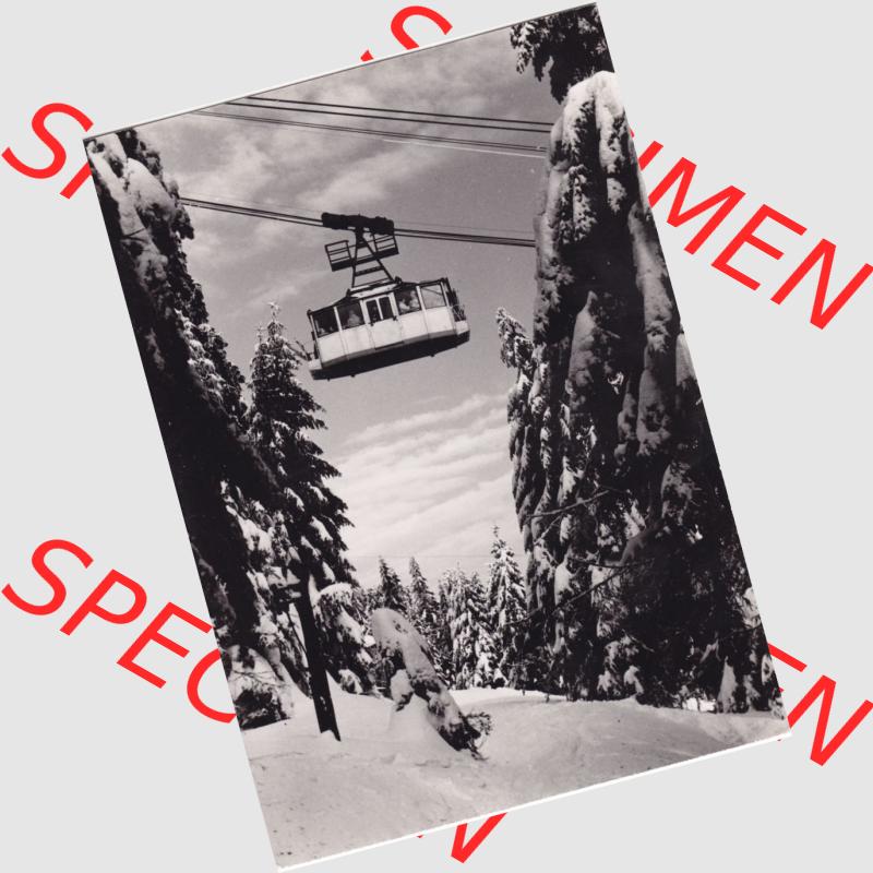 Ansichtskarte Bezirk Karl-Marx-Stadt, Landkreis Annaberg, Stadt Oberwiesenthal Fichtelberg-Schwebebahn. Ansichtskarte bzw. Postkarte aus DDR-Zeiten der Deutschen Demokratischen... Sammlung