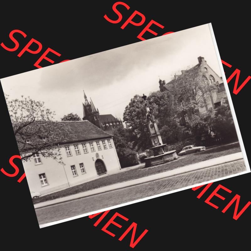 Ansichtskarte Bezirk Erfurt, Stadtkreis Erfurt, Stadt Erfurt Dompropstei Erfurt. Ansichtskarte bzw. Postkarte aus DDR-Zeiten der Deutschen Demokratischen Republik von Bezirk Erfurt,... Sammlung