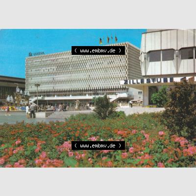 Ansichtskarte DDR Bezirk Berlin, Stadt Berlin-Mitte: Centrum-Warenhaus am Alexanderplatz (1) Sammlung