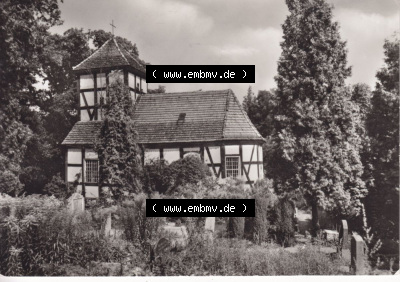 Ansichtskarte DDR Bezirk Potsdam, Unsortiert Bezirk Potsdam, Fischerkirche, Ferch am Schwielowsee (1) Sammlung