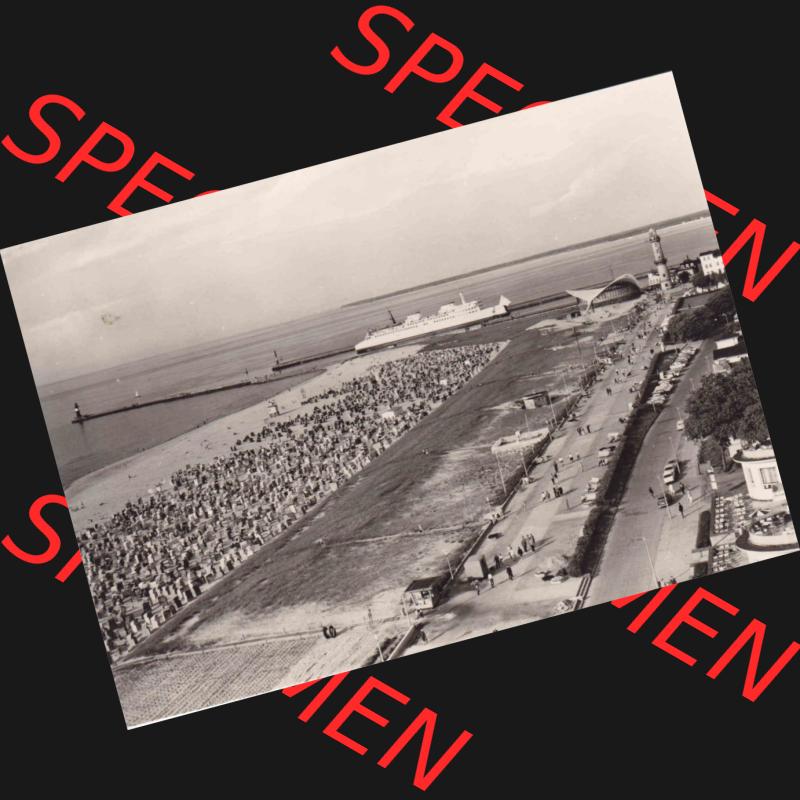 Ansichtskarte DDR Bezirk Rostock, Stadtkreis Rostock, Hansestadt Rostock, Ortsteil Seebad Warnemünde DDR EVP 0,20 M DDR-Mark Rostock Warnemünde Blick aus Hotel Neptun... Sammlung