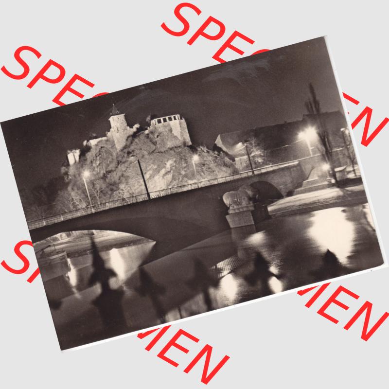 Ansichtskarte DDR Bezirk Halle, Stadtkreis Halle? Unbekannt: In s/w Schwarzweiß 1972, Burg Giebichenstein (1) Sammlung