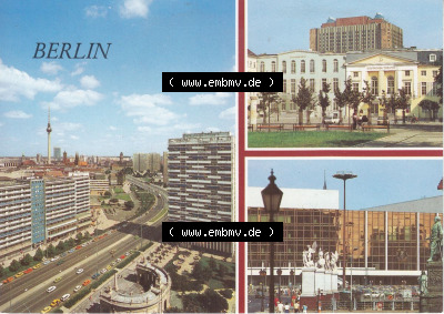 Ansichtskarte DDR Bezirk Berlin, Stadt Berlin-Mitte: Blick in die Leipziger Straße (1) Sammlung